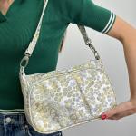 Сумка женская кожаная желтая FM1331AL