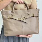 Сумка женская кожаная тауп FM1707A