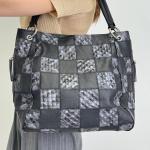 Сумка женская кожаная черная FM1209EG