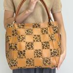 Сумка женская кожаная коричневая FM1209EN