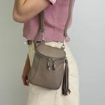 Сумка женская кожаная тауп FM1383I