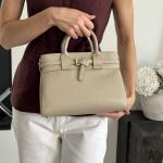 Сумка женская кожаная бежевая FM1723B