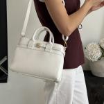 Сумка женская кожаная белая FM1723C