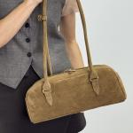 Сумка женская кожаная карамельная FM1720D