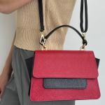 Сумка женская кожаная красная FM1727A