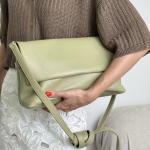 Сумка женская кожаная оливковая FM1729A