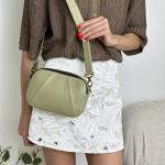 Сумка жіноча шкіряна оливкова FM1730E