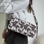 Сумка женская кожаная шоколадная FM1682H