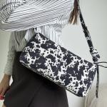 Сумка женская кожаная черная FM1682J