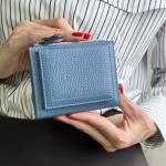 Гаманець жіночий шкіряний джинсовий FM1735B