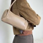 Сумка женская кожаная бежевая FM1737A