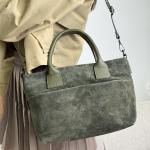 Сумка жіноча шкіряна оливкова FM1738A