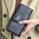 Кошелек женский кожаный черный FM1028J