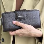 Кошелек женский кожаный шоколад FM1028M