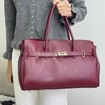 Сумка женская кожаная марсала FM1750B