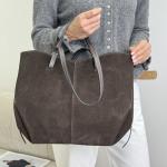 Сумка женская кожаная шоколадная FM1752A