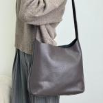 Сумка женская кожаная шоколадная FM1482G