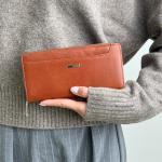 Кошелек женский кожаный карамельный FM1759A