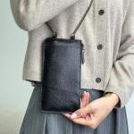 Сумка жіноча шкіряна чорна FM1616G