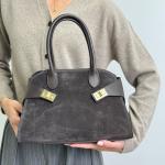 Сумка жіноча шкіряна шоколадна FM1761A