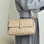 Сумка женская кожаная бежевая FM1762D