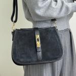 Сумка женская кожаная черная FM1763C