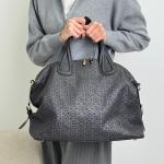 Сумка женская кожаная шоколадная FM1240AK