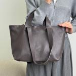 Сумка женская кожаная шоколадная FM1117M