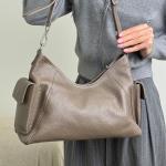 Сумка женская кожаная тауп FM1764A