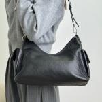 Сумка женская кожаная черная FM1764B