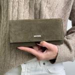 Гаманець жіночий шкіряний оливковий FM0987E