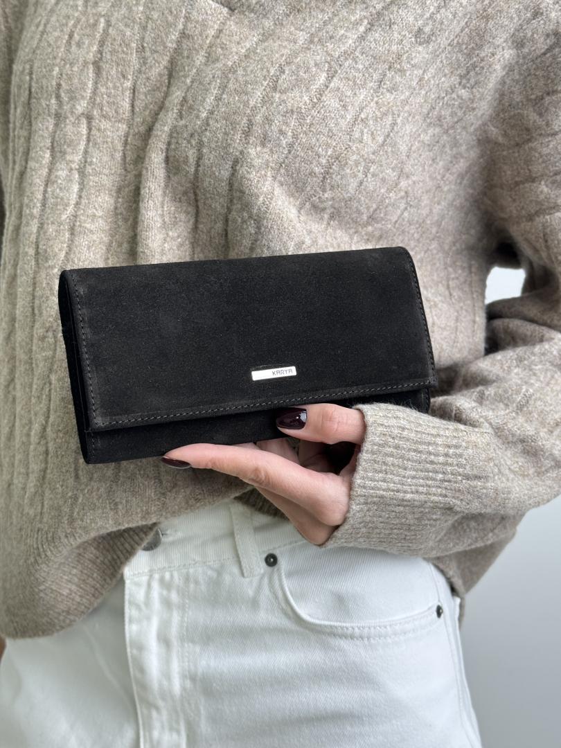 Гаманець жіночий шкіряний шоколад FM0987F