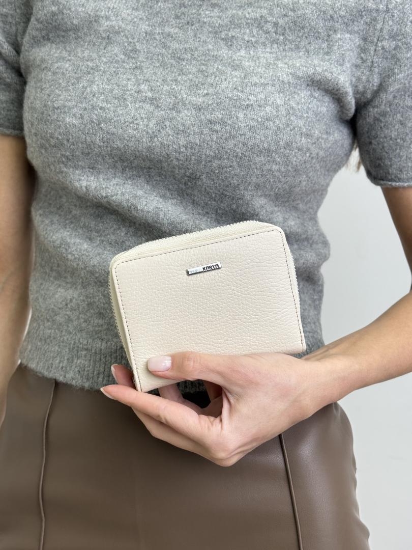 Кошелек женский кожаный черный FM1167E