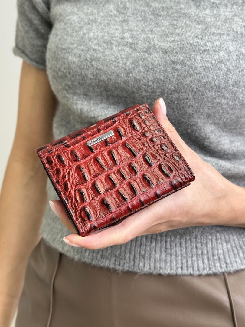 Кошелек женский кожаный красный FM1407F