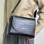 Сумка женская кожаная черная FM0973AE