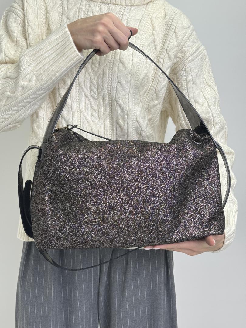 Сумка женская кожаная золото FM1370E