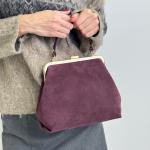 Сумка жіноча шкіряна марсала FM1742F