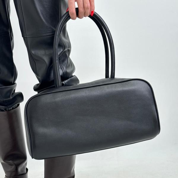 Сумка женская кожаная черная FM1774C