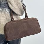 Сумка женская кожаная шоколадная FM1774D