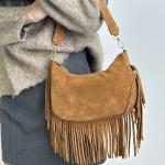 Сумка жіноча шкіряна карамельна FM1775B