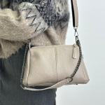 Сумка жіноча шкіряна бежева FM1776B