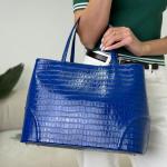 Сумка женская кожаная джинс FM1063AB