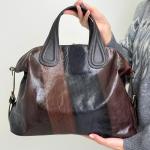 Сумка жіноча шкіряна шоколадна FM1240AN