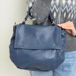 Сумка женская кожаная джинс FM1777A