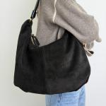 Сумка женская кожаная черная FM1780C