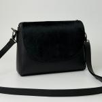 Сумка жіноча шкіряна чорна FM0973AA