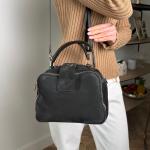 Сумка женская кожаная черная FM0838AR