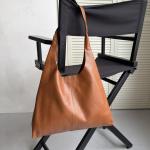 Сумка женская кожаная карамельная FM1786E