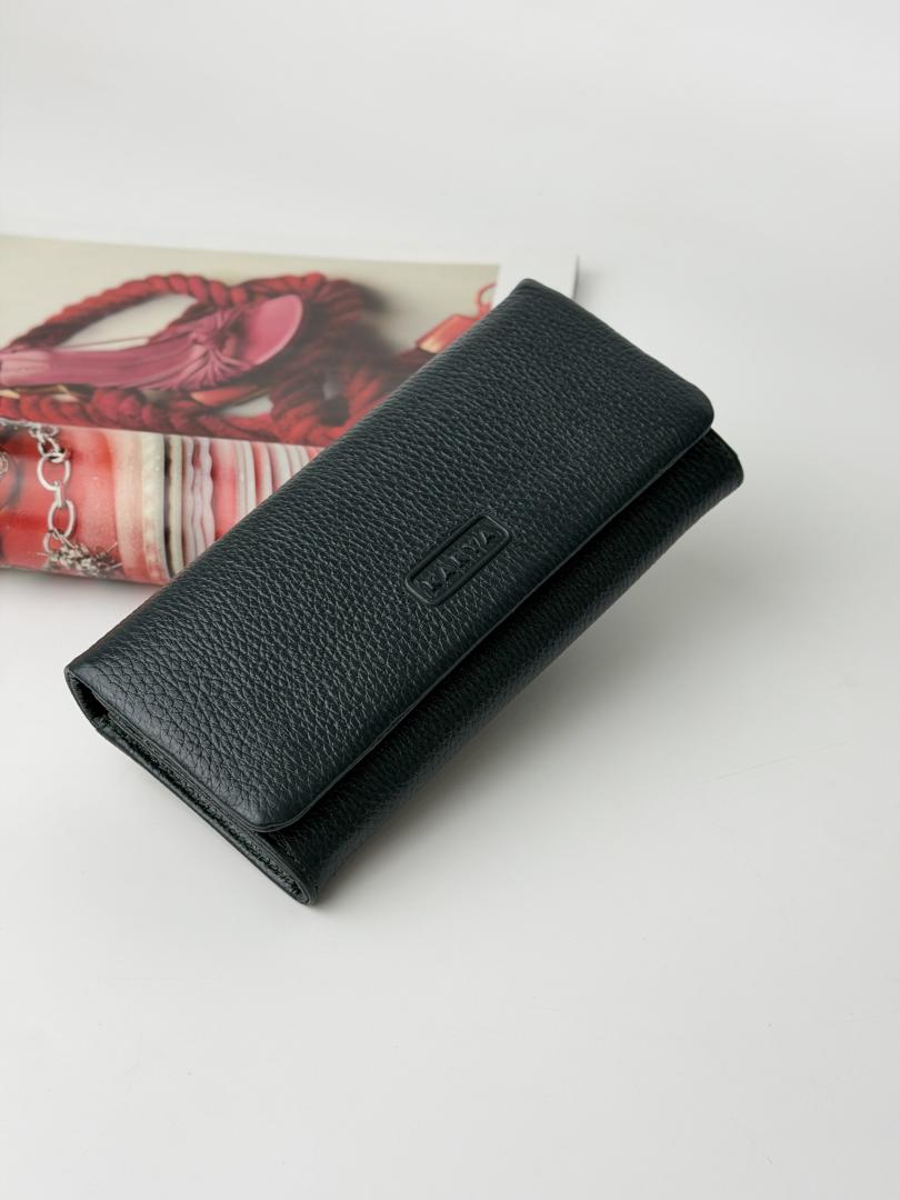 Кошелек женский кожаный изумрудный FM1317I