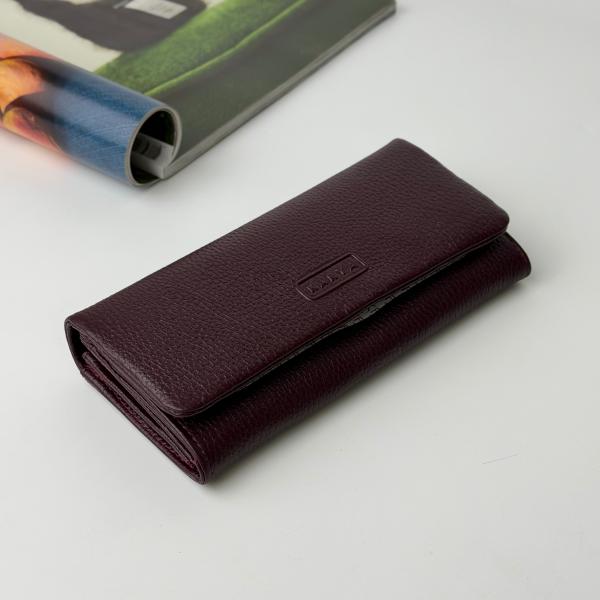 Кошелек женский кожаный марсала FM1317Q